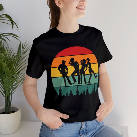 Moonlit Line Dance T-Shirt