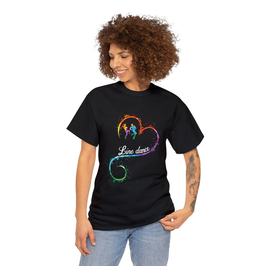 Line Dance Heart T-Shirt